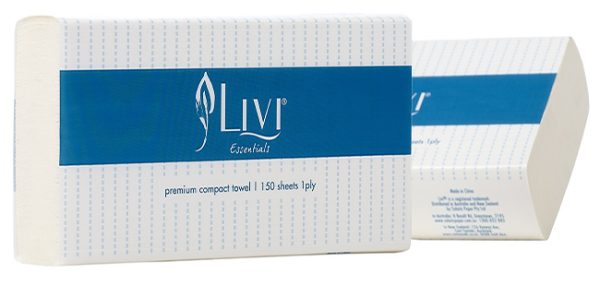 Interleaved 1ply paper Livi Essentials