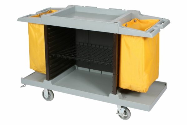 Room service trolley - grey