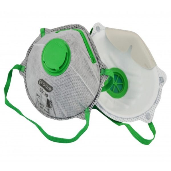 Respirator with carbon filter (Box 10)